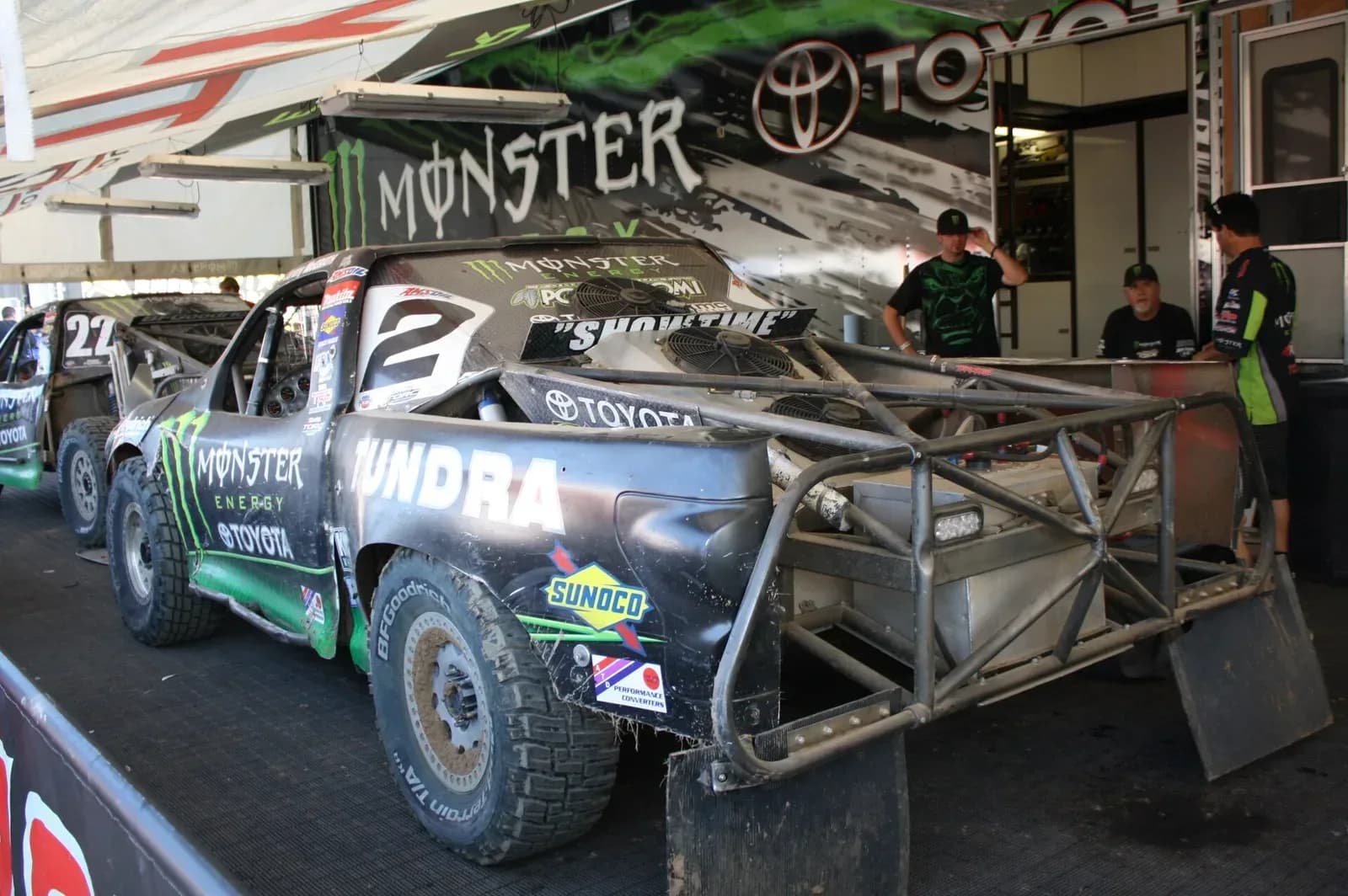 monster truck racing - JeremyMcGrathTrophyTruck2009Crandon